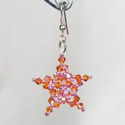Hook pierces - Silver brass - Earrings Cassiopeia - Hook pierces - Silver brass - Laiton argenté